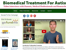 Tablet Screenshot of biomedicaltreatmentforautism.com